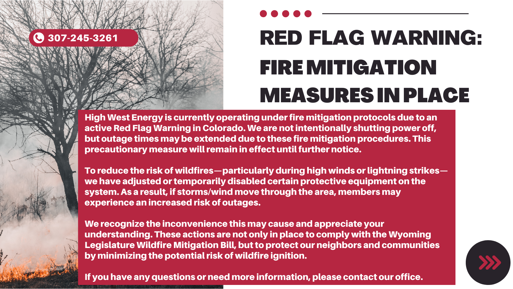 Fire mitigation