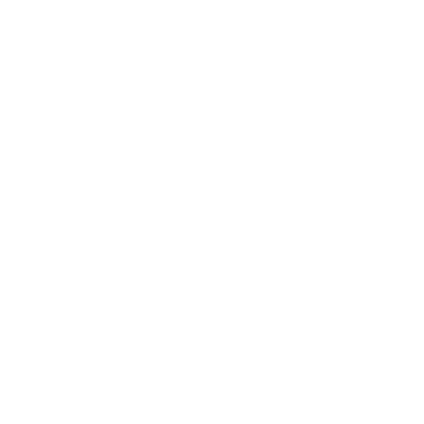 Icon representing a network of people with a central group connected to surrounding circles.